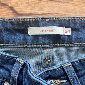 Levi skinny jeans